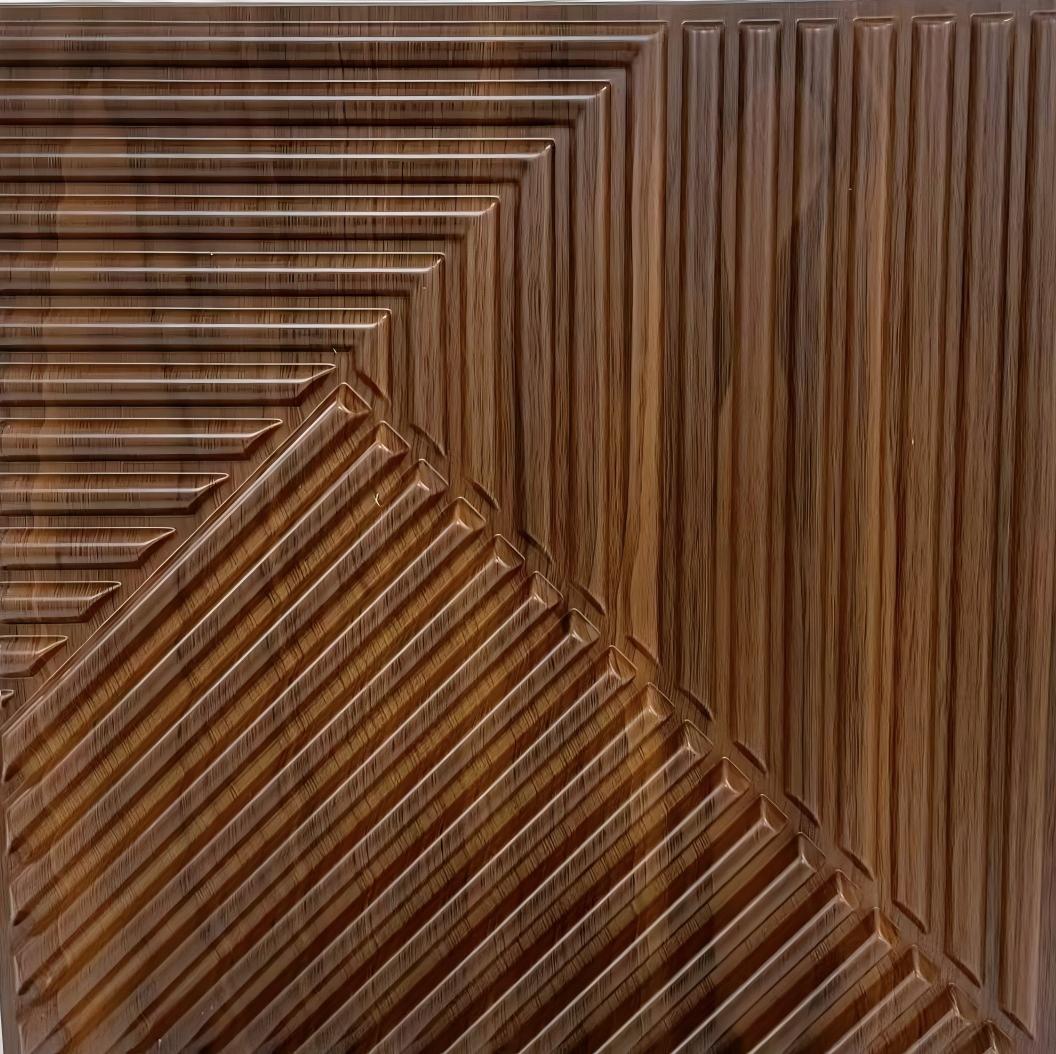 Wood Grain 3D PVC Wall Panels - Youshang