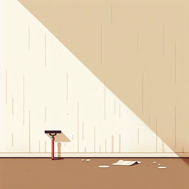 clean and dry wall post wallpaper removal