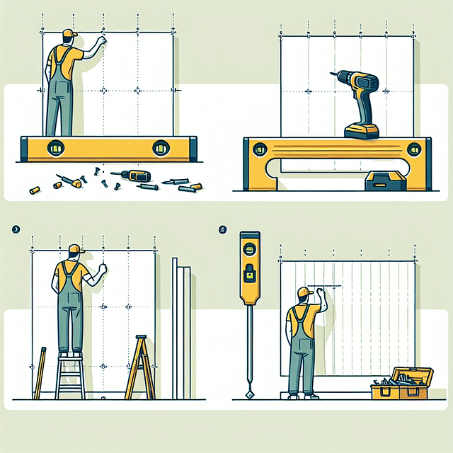 preparing a wall for panel installation