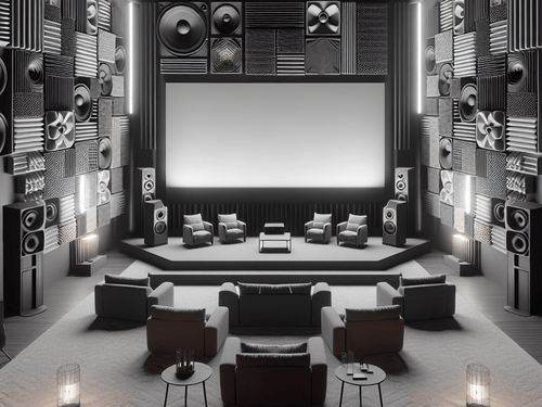 3D Wall Panels as a Backdrop for Your Home Theater: Tips for Acoustic and Aesthetic Enhancements