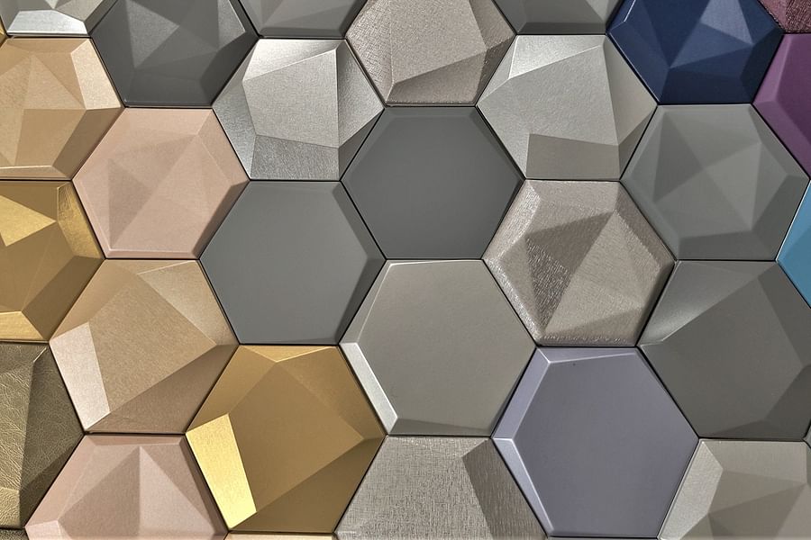 textured 3D wall panel patterns