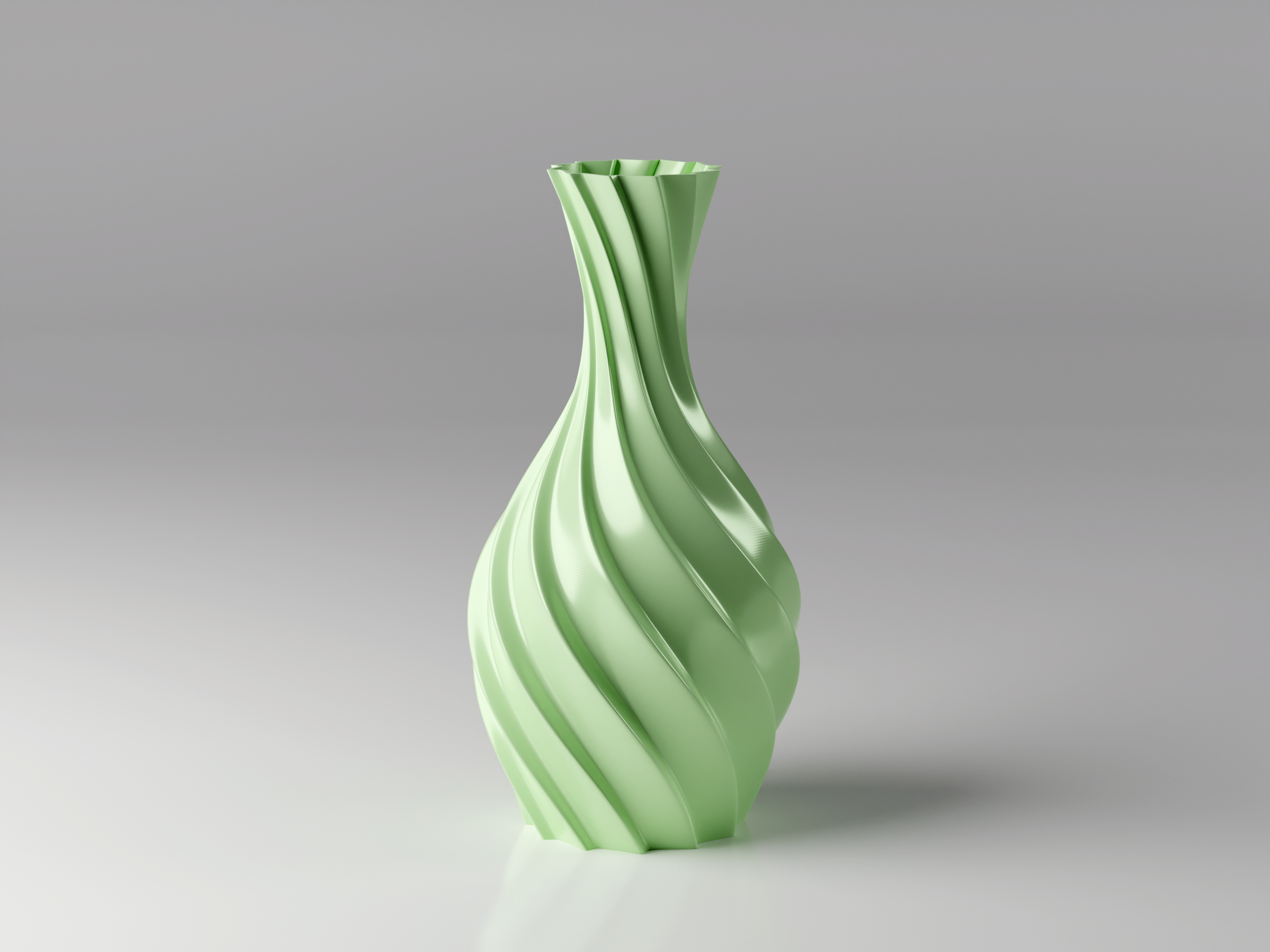 3D printed eco-friendly decorative vase