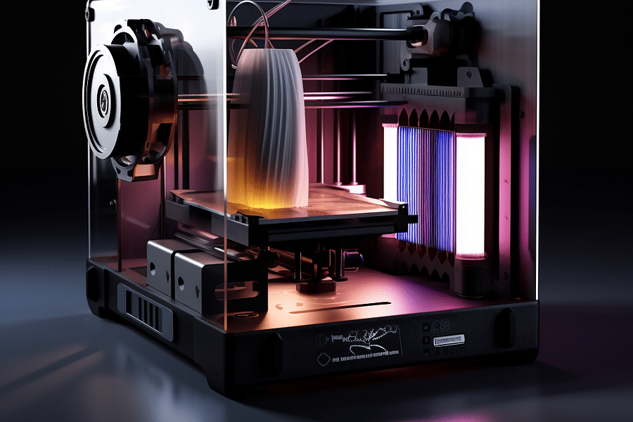 Energy efficient 3D printer