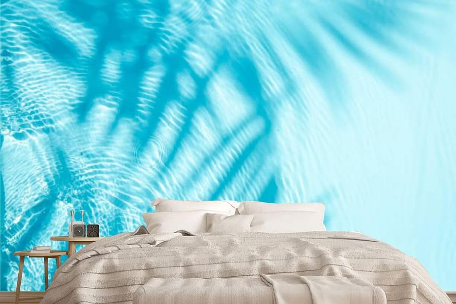 summer beach 3D wall decals