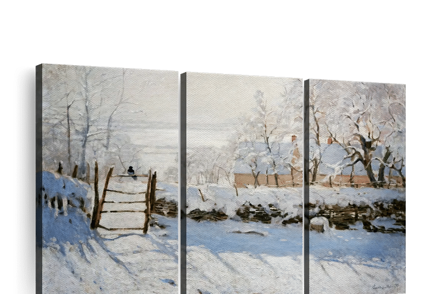 winter wonderland 3D wall decals