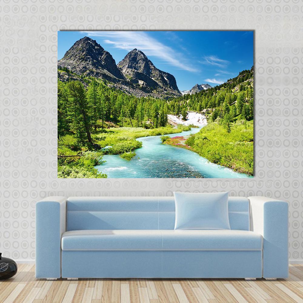 Abstract Mountains 3D Wall Panel
