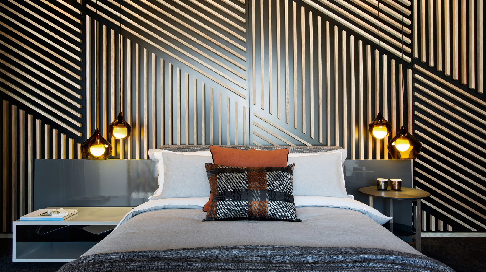 fabric wrapped 3D wall panel