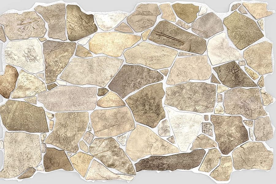 Stone texture 3D wall panel