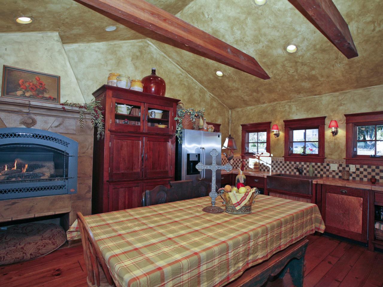 color washing technique on wall