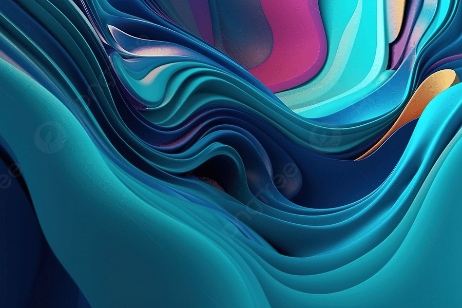 colorful 3D wallpaper