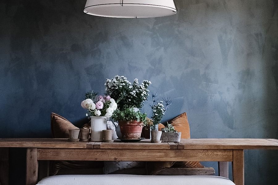 glazing technique on walls