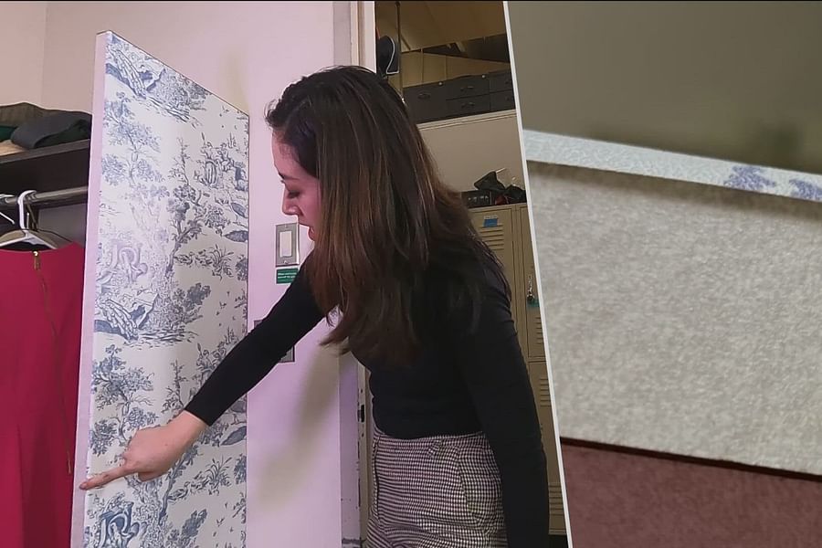 measuring wall for wallpaper