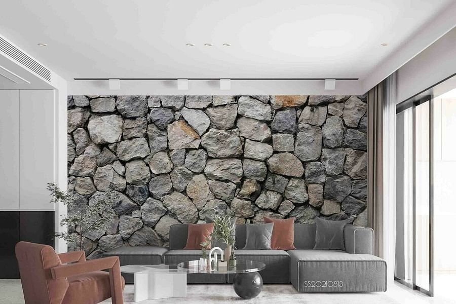 textured 3D wallpaper