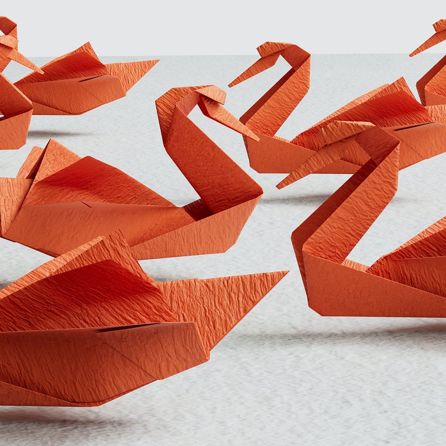 Elegant living room interior featuring 3D wall panels