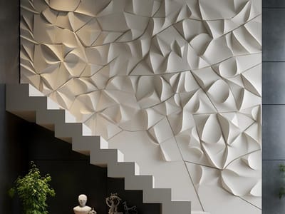 A New Dimension of Style: 3D Wall Decor Ideas for Your Staircase