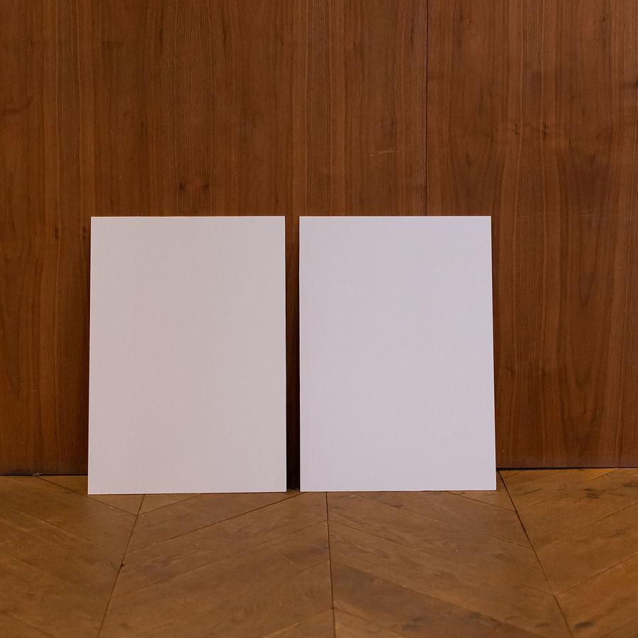 Elegant living room with 3D wall panels