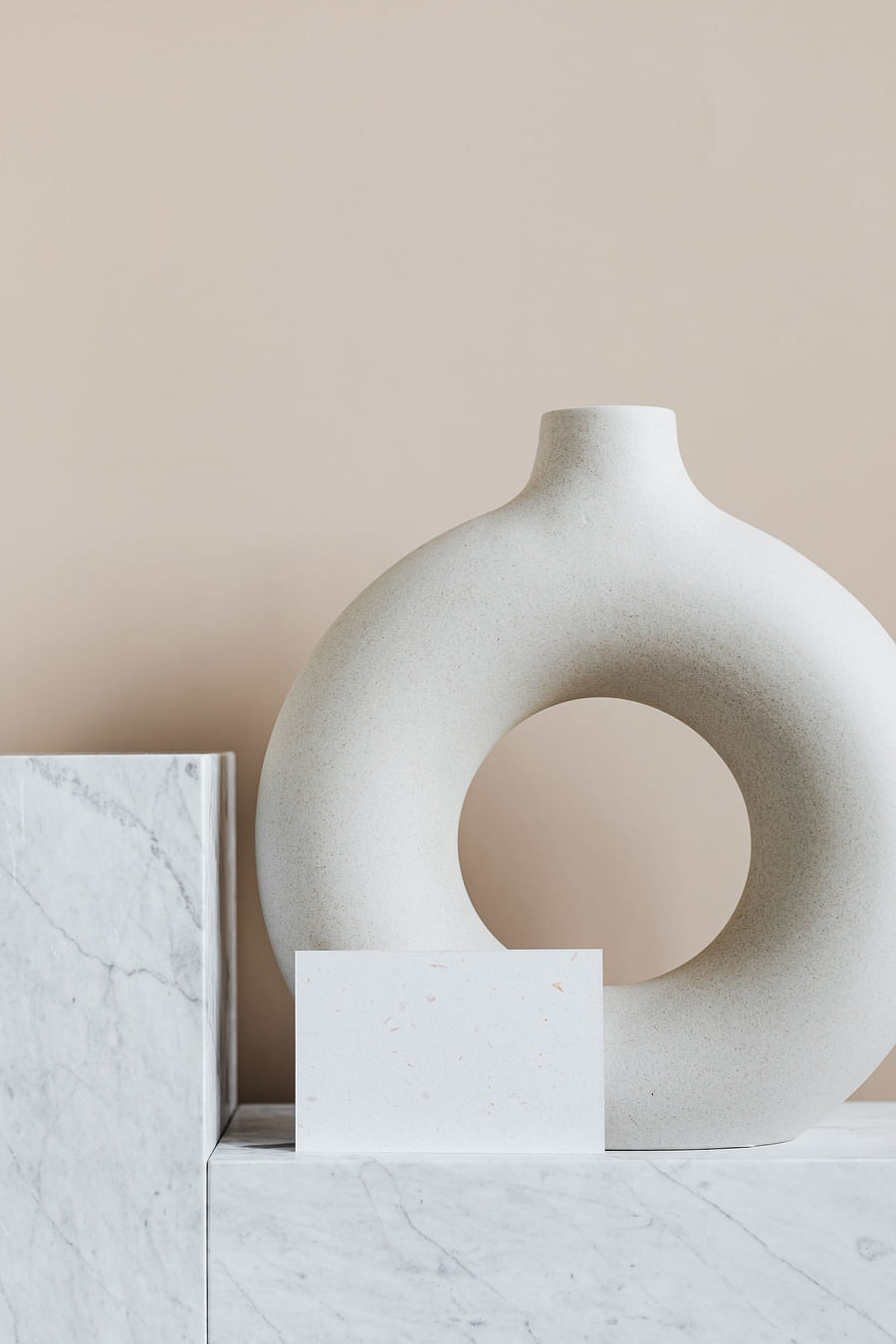 Elegant living room showcasing 3D printed wall decor