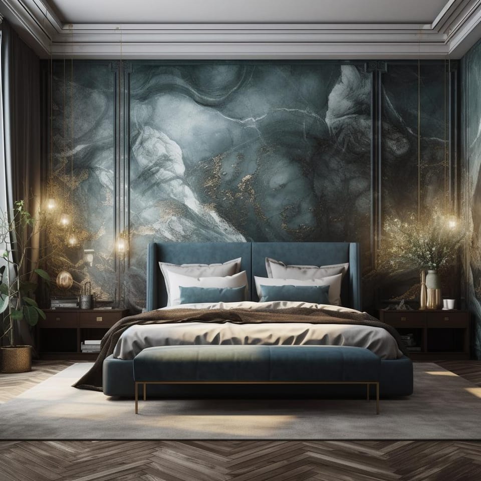 Adding a Touch of Luxury to Your Bedroom with 3D Wallpaper Designs