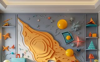 Create a Kid's Paradise: Fun 3D Wall Decor Ideas for Children's Rooms