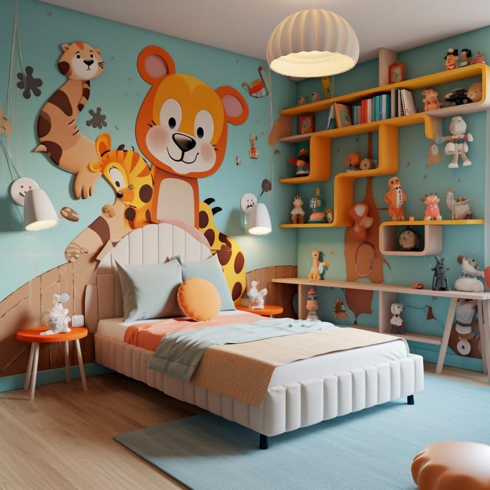 Creative Uses for 3D Wall Decor in Kids' Rooms: Fun and Functional Ideas