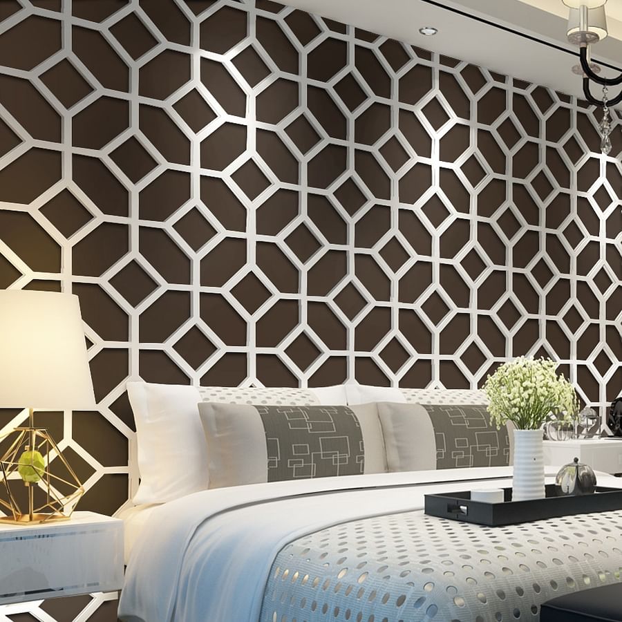 Variety of 3D wall panels showcasing different designs and materials