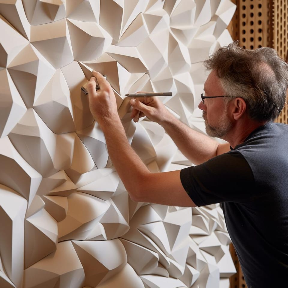 Cutting Edge Design: How to Properly Cut and Trim 3D Wall Panels