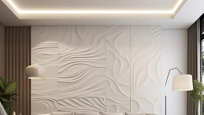 Elevate Your Home Design with Unique Paintable 3D Wall Panels