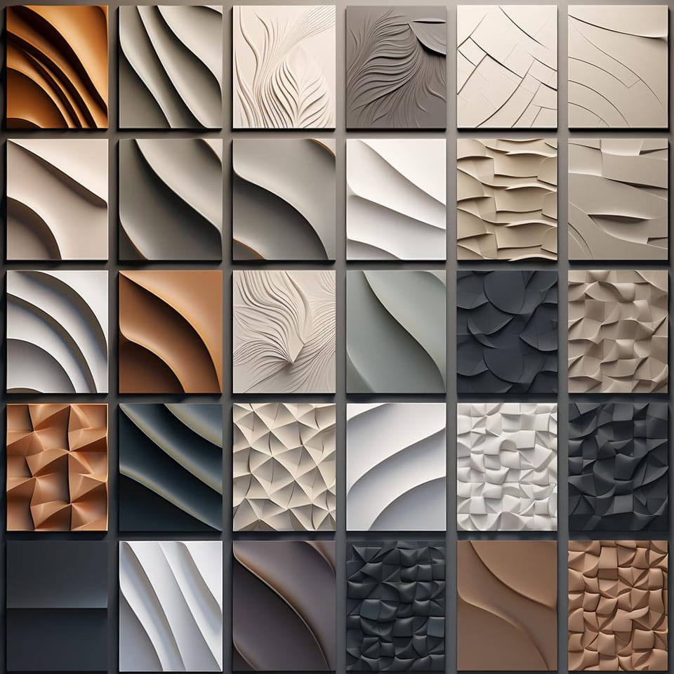 Exploring the Variety of 3D Wall Panel Patterns for a Unique Look