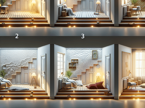 From Panels to Full Walls: How to Achieve Seamless Transitions with 3D Wallpaper