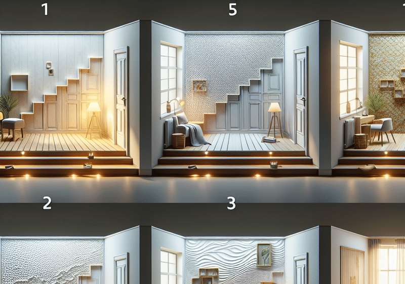 From Panels to Full Walls: How to Achieve Seamless Transitions with 3D Wallpaper