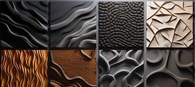 3D Wall Panel Materials & Patterns
