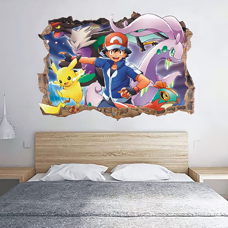 Variety of colorful and creative 3D wall decor designs for children\'s rooms