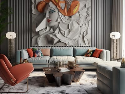 Making a Statement: 3D Wall Art Ideas for Your Living Room