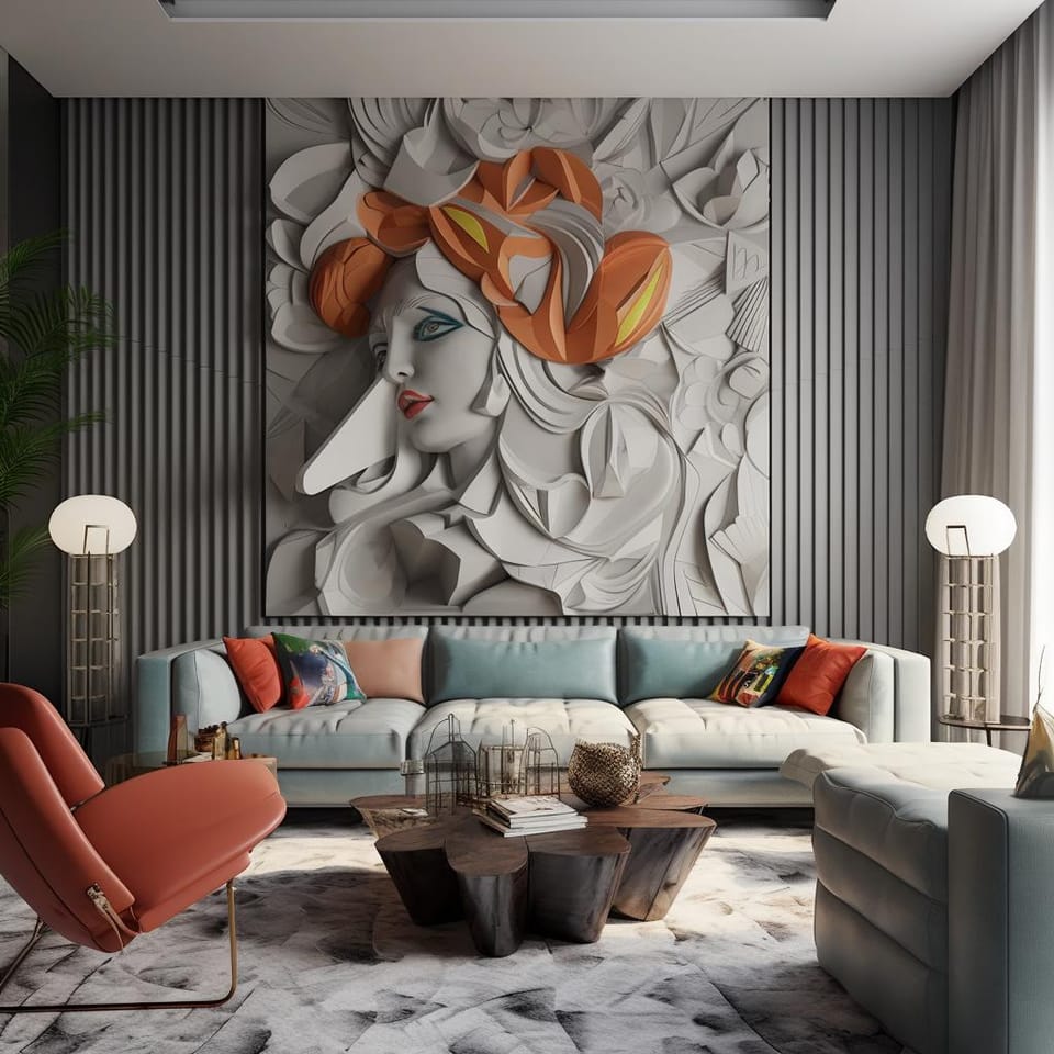 Making a Statement: 3D Wall Art Ideas for Your Living Room