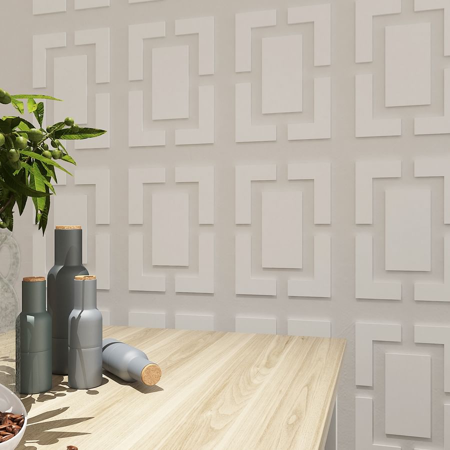 Variety of decorative wall paneling styles