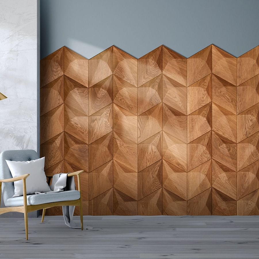 Variety of labeled 3D wall panels