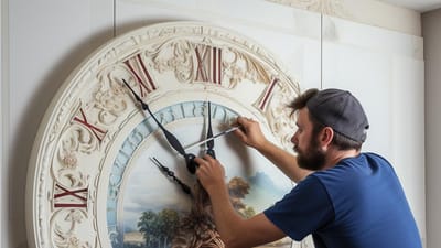 Timeless Touches: How to Hang a Clock Without Nails