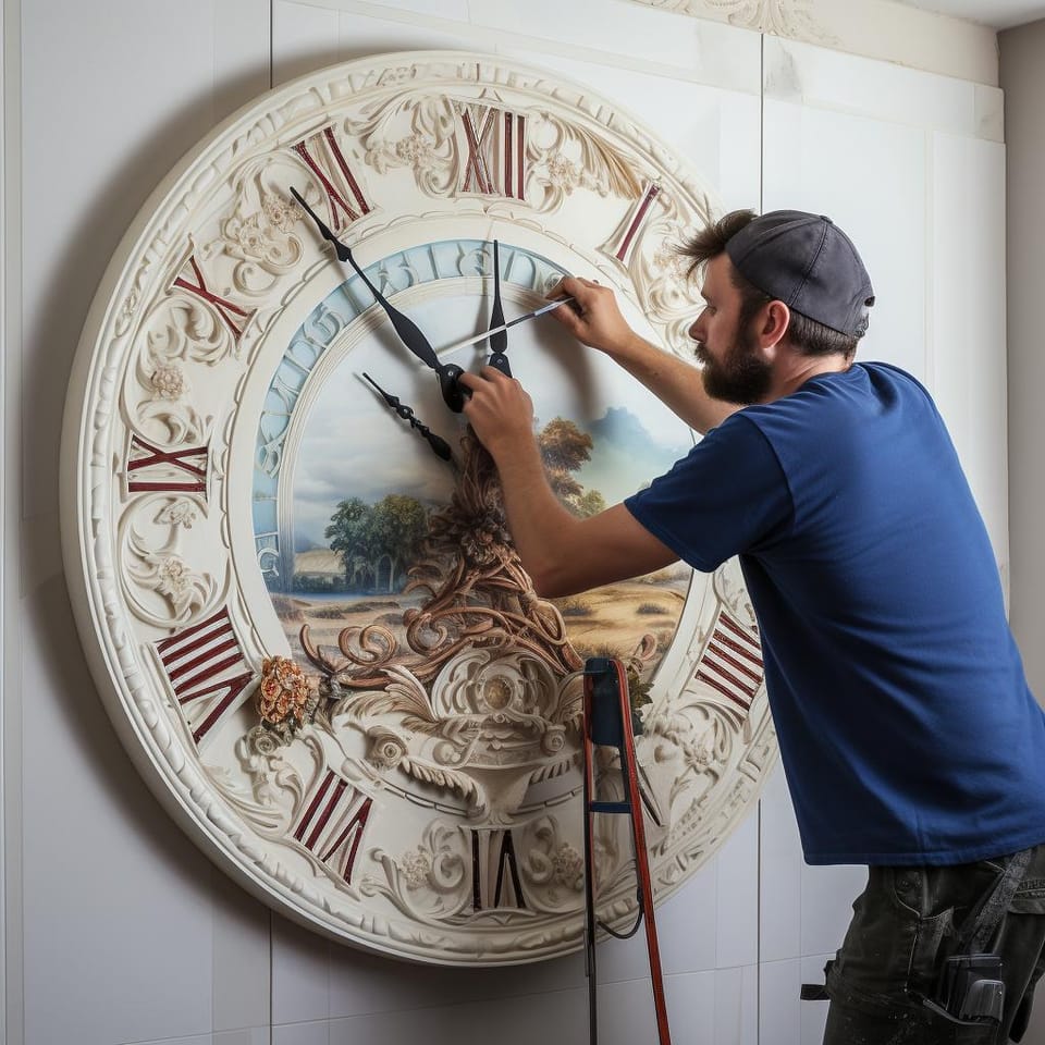 Timeless Touches: How to Hang a Clock Without Nails