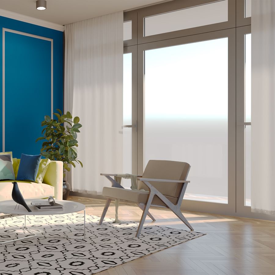 Stylish interior design with 3D printed home accessories