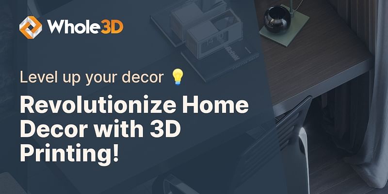 Revolutionize Home Decor with 3D Printing! - Level up your decor 💡