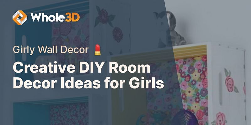 Creative DIY Room Decor Ideas for Girls - Girly Wall Decor 💄