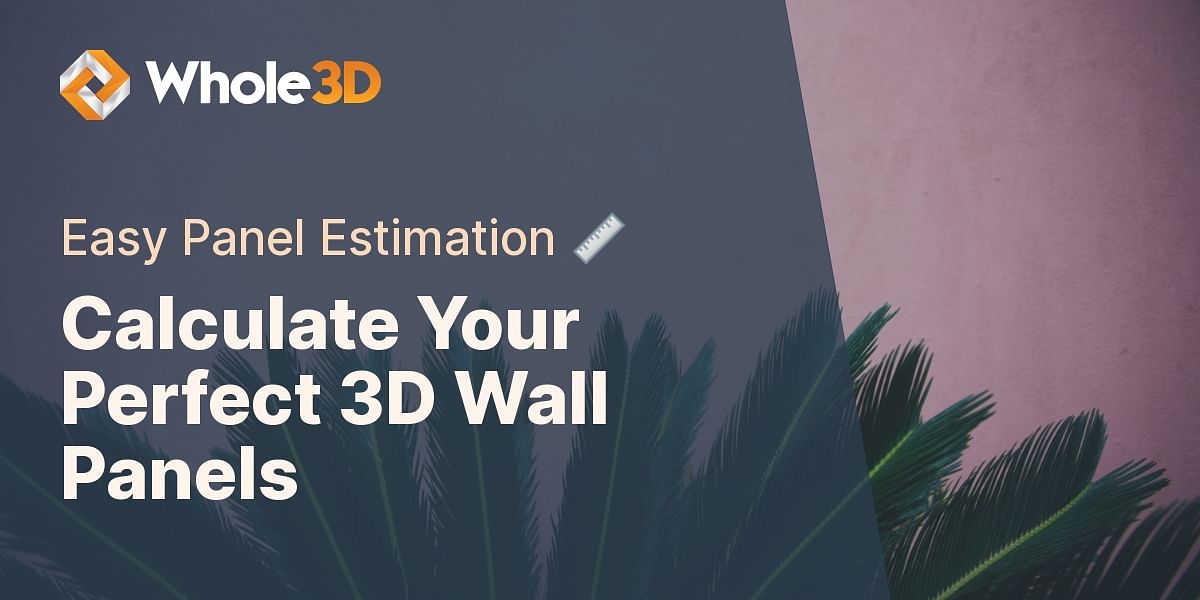 3D Wall Panel Calculator Determine How Many Panels You Need