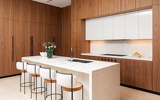 What are some unique and innovative interior design ideas for kitchens?